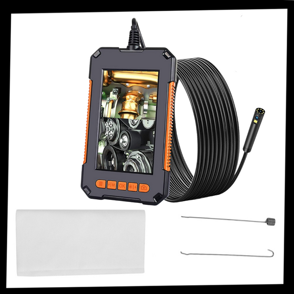Smart Endoscopic Camera With HD IPS Display And Adjustable Brightness
