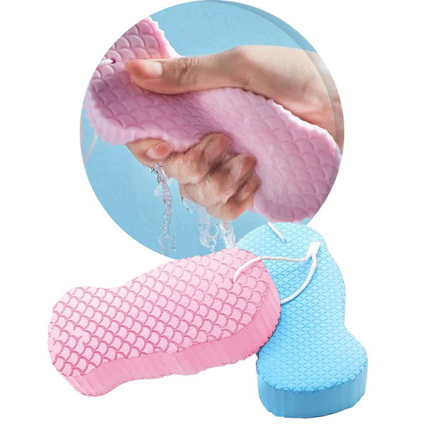 Gentle Exfoliating Body Sponge For Silky Smooth Healthy Skin