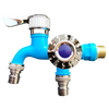 Premium Dual Outlet Faucet With Two Spouts For Faster Water Access