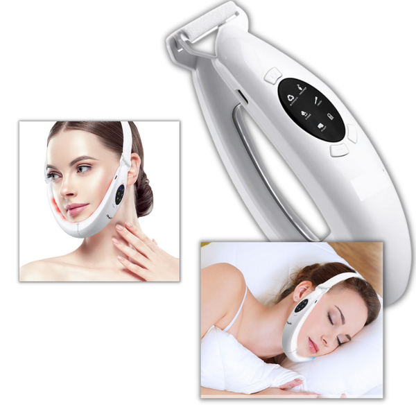V Shape Facial Massager With Micro Function For Clearer Skin