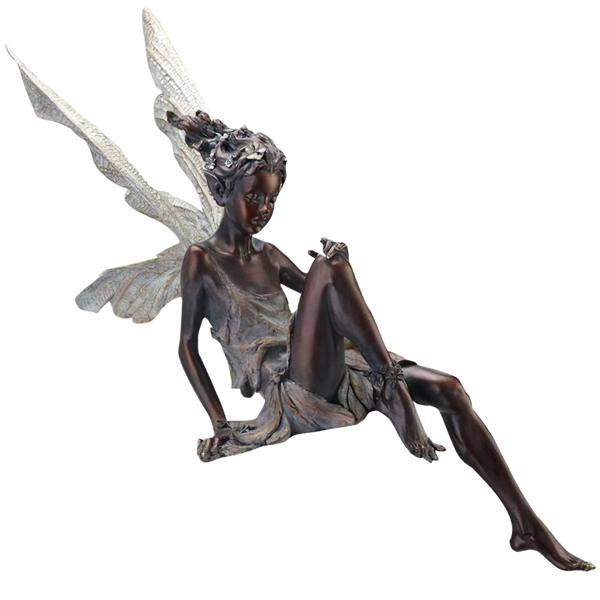 Enchanting Fairy Garden Statue for Outdoor Decor and Charm