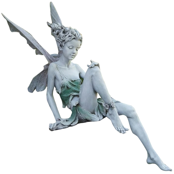 Enchanting Fairy Garden Statue for Outdoor Decor and Charm