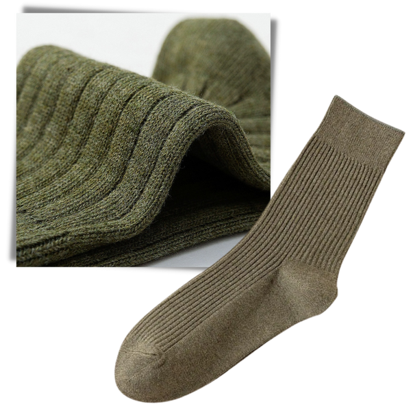 Men's Ribbed Socks Breathable Comfort For All Day Wear Everyday