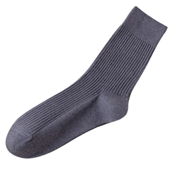Men's Ribbed Socks Breathable Comfort For All Day Wear Everyday