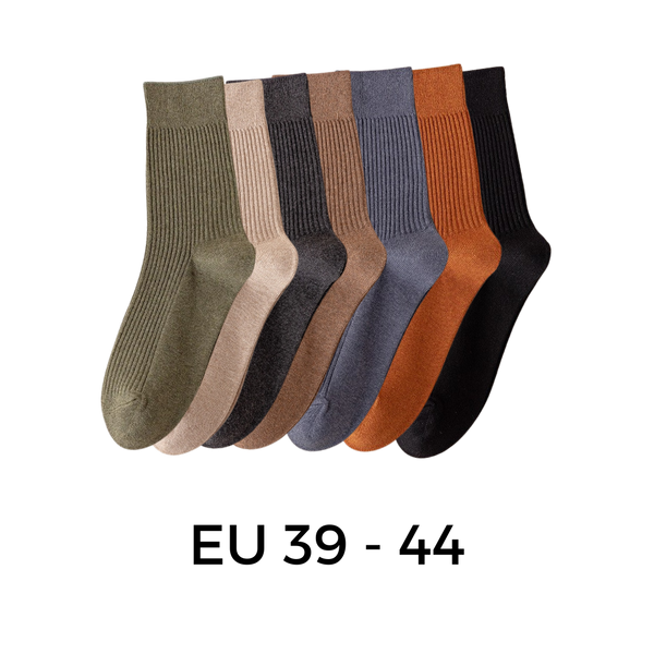 Men's Ribbed Socks Breathable Comfort For All Day Wear Everyday
