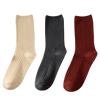 Ribbed Cotton Socks For Women Three Pairs For All Day Comfort