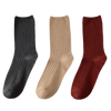 Ribbed Cotton Socks For Women Three Pairs For All Day Comfort