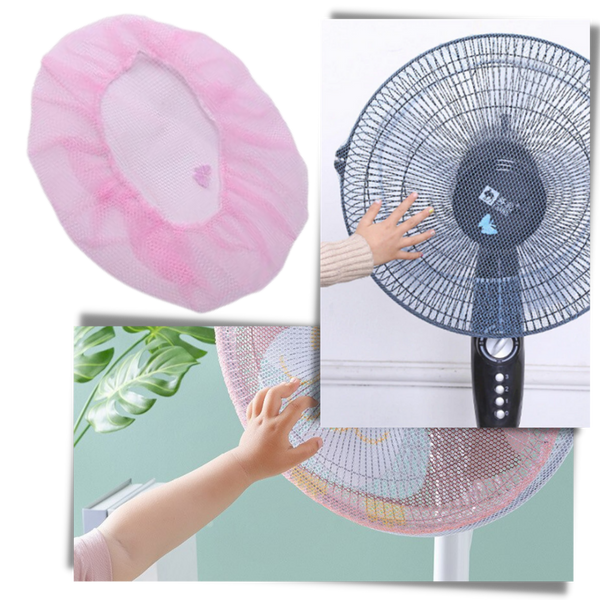 Electric Fan Cover Filters Pack For Child Safety And Easy Cleaning