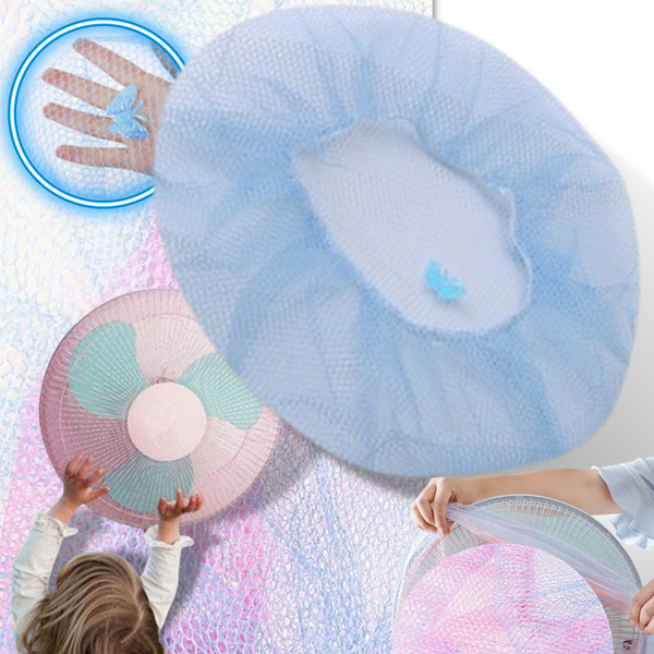 Electric Fan Cover Filters Pack For Child Safety And Easy Cleaning