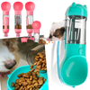 All In One Portable Pet Feeder and Hydration Bottle for Travel