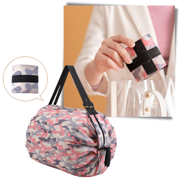 Foldable Waterproof Grocery Tote Bag With Large Capacity