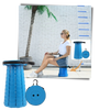 Premium Portable Adjustable Retractable Stool For Stable Seating