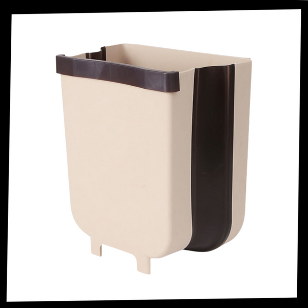 Hanging Expandable Waste Bin With Premium Space Saving Design