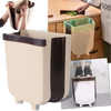 Hanging Expandable Waste Bin With Premium Space Saving Design