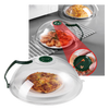 Microwave Splash Guard For Cleaner Reheating And Easy Cleanup