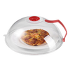 Microwave Splash Guard For Cleaner Reheating And Easy Cleanup