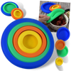 Silicone Premium Stretch Lids Set For Food Preservation 4 Pack