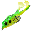 Realistic Silicone Frog Lure With Dual Hooks For Higher Strike Rate