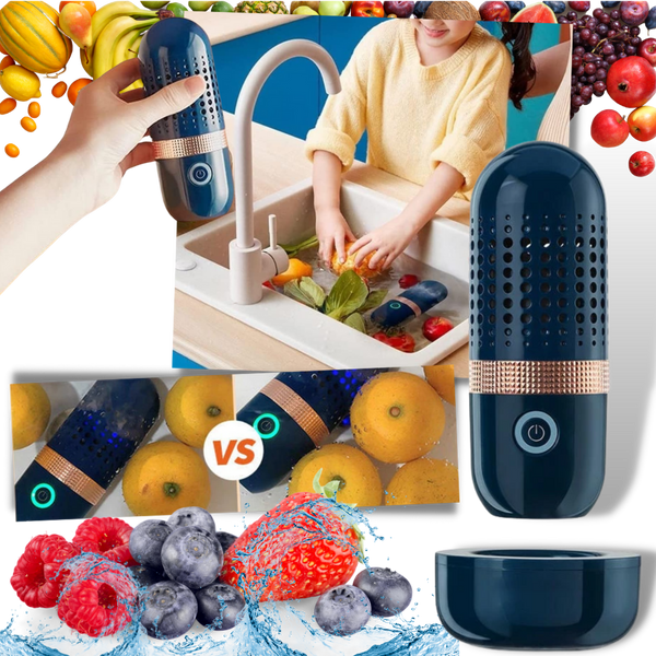 Wireless Fruit And Vegetable Disinfecting Washer For Quick Purification