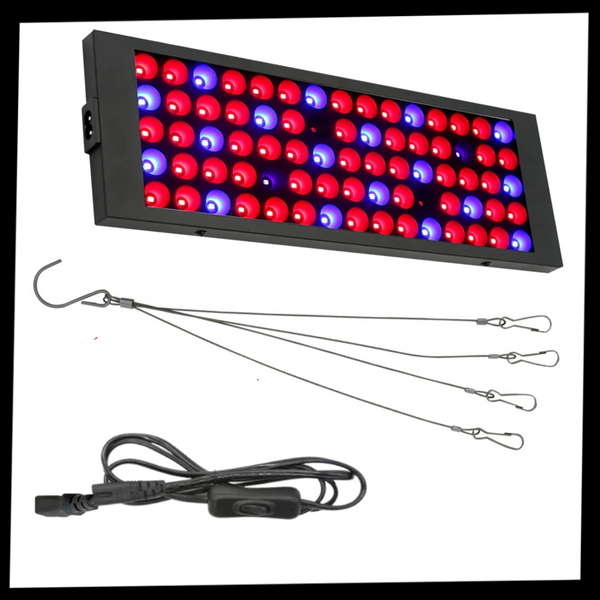 Premium Hanging Full Spectrum LED Grow Light With UV Boost