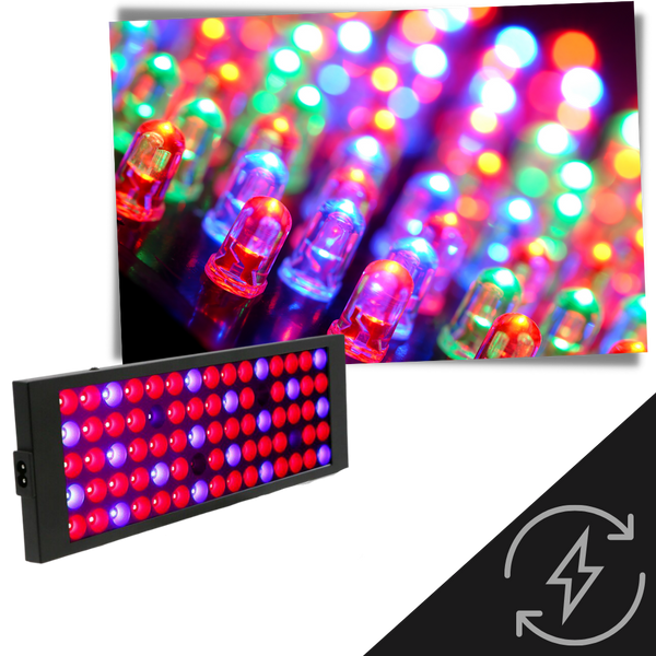 Premium Hanging Full Spectrum LED Grow Light With UV Boost