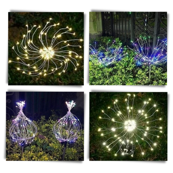 Solar Powered Outdoor LED Lights With Automatic Operation