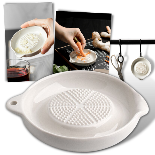 Ceramic Kitchen Grater For Easy Precise Grating Of Fruits And Vegetables