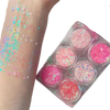 Face and Body Glitter Kit for Radiant Long Lasting Shine