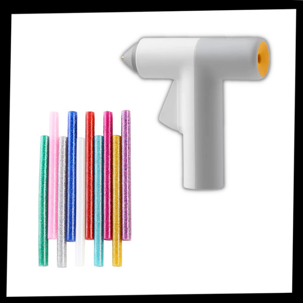 Premium Cordless Glue Gun For Safe Quick Bonding Anywhere