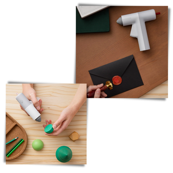 Premium Cordless Glue Gun For Safe Quick Bonding Anywhere