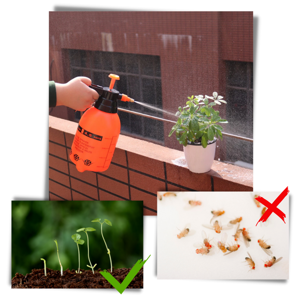 Ergonomic Garden Sprayer Pump With Fine Nozzle And Multi Mode Spray