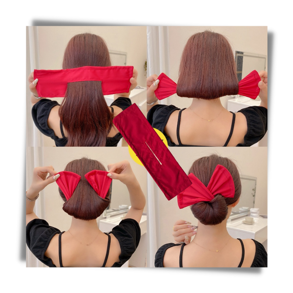 Premium Bun Maker Hair Accessory for Quick Secure Updos