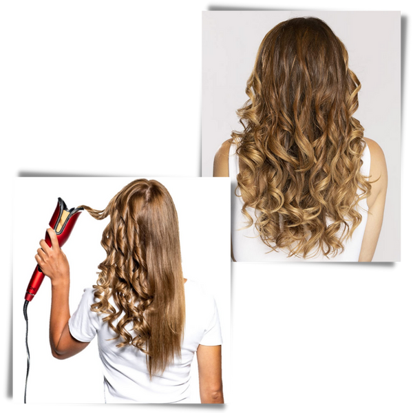 Automatic Curling Iron For Effortless Hair Styling And Protection