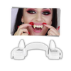 Realistic Vampire Fangs With Hidden Extendable Design For Halloween Costumes