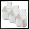 Three Pack Hanging Storage Baskets For Easy Home Organization