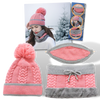 Premium Winter Beanie Set With Face Mask And Neck Warmer For All Day Warmth
