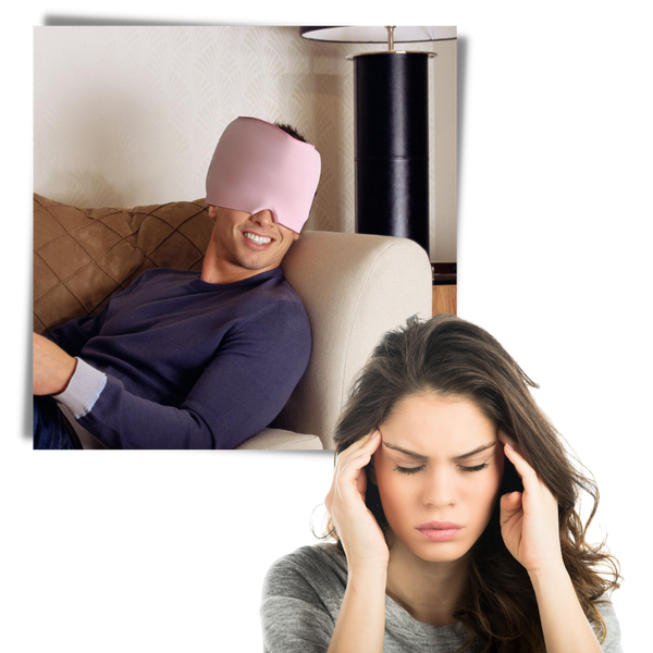 Hot Cold Therapy Migraine Gel Cap for Quick Headache Relief