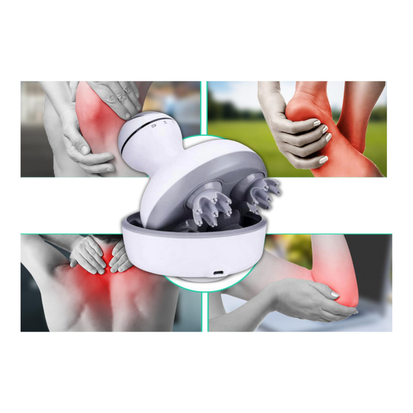 Cordless Scalp Massager for Headache Relief and Stress Reduction