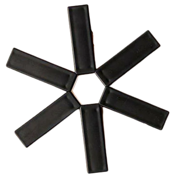 Foldable Hex Potholder Doubles As Heat Resistant Trivet And Coaster