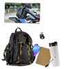 Protective Motorcycle Helmet Lock With Elastic Cable For Secure Parking