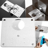 Premium Stainless Steel Hinge Repair Plates For Easy Cabinet Fixes