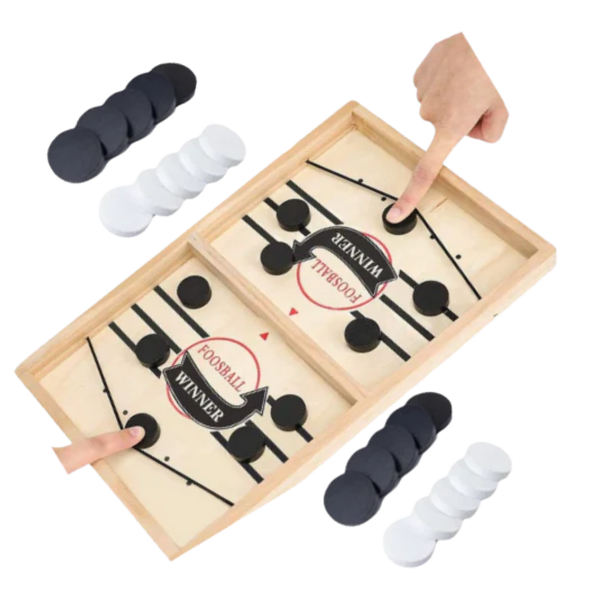 Premium Wooden Table Hockey Set For Family Fun And Bonding