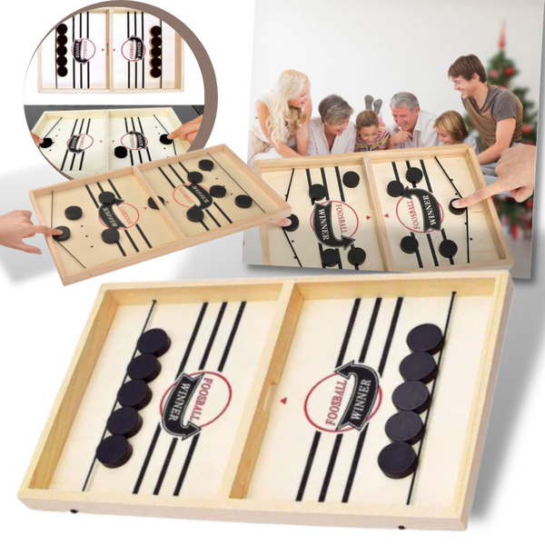 Premium Wooden Table Hockey Set For Family Fun And Bonding