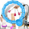 Weighted Waist Hoop For Fat Burning And Toning Adjustable Fitness Hoop