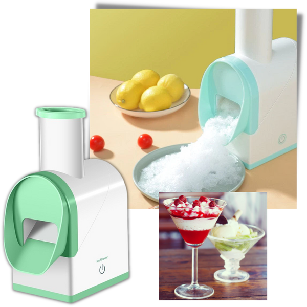 Cordless Ice Crusher for Quick, Portable Ice Shavings on Demand