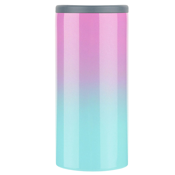 Premium Vacuum-Insulated Can Cooler Keeps Cans Cold On The Go