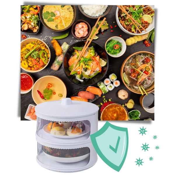 Insulated Stackable Food Storage Containers Keeps Food Fresh