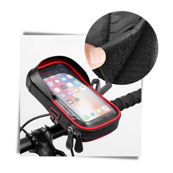 Bicycle Phone Holder With Secure Grip And Quick Install