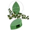 Set Of 20 Leaf Shaped Adhesive Clips For Climbing Plants With Neat Support