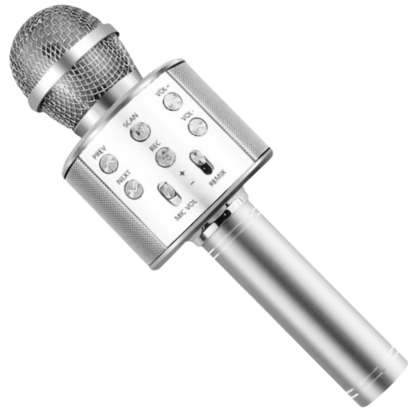 Premium Karaoke Microphone With Bluetooth And Noise Reduction Portable